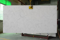 Sparkle White Grey Veined 3200*1600 Artificial Quartz Slabs Home Decoration
