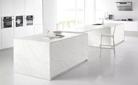 Artificial White Calacatta Quartz Stone With Kitchen Countertop